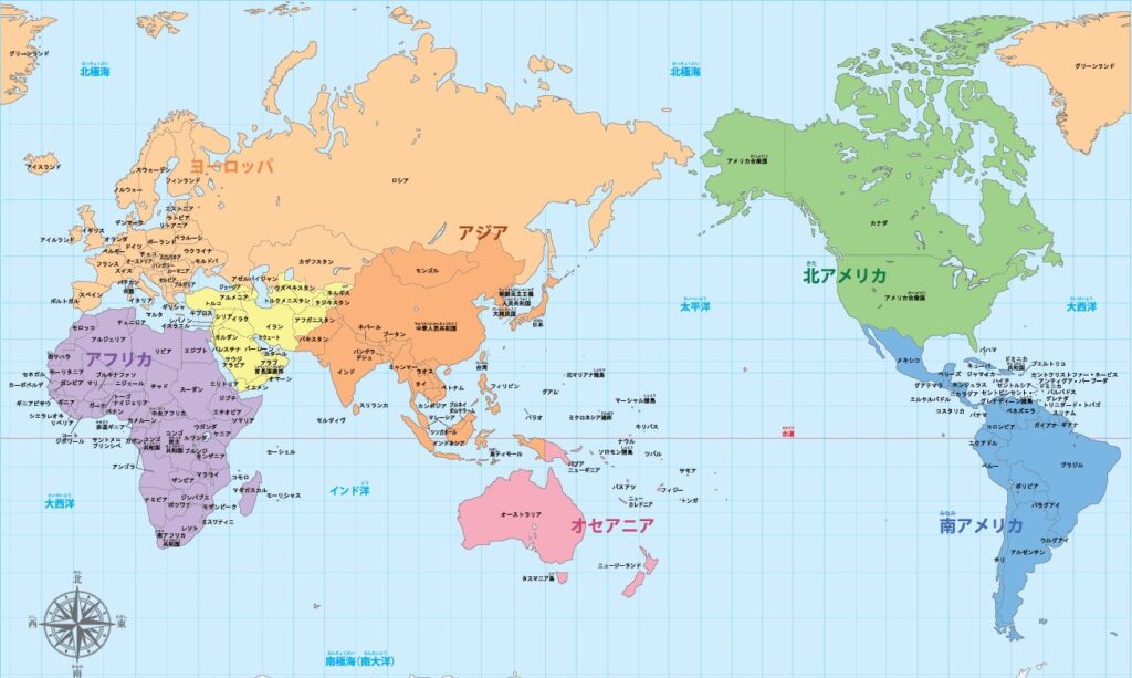 世界地図 汗学 株式会社ピーカブー